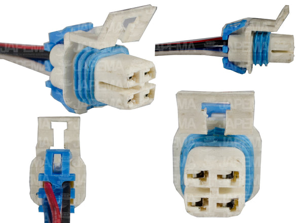 SKU6069 CONECTOR 4 TERMINALES MARCA ECONOMICA