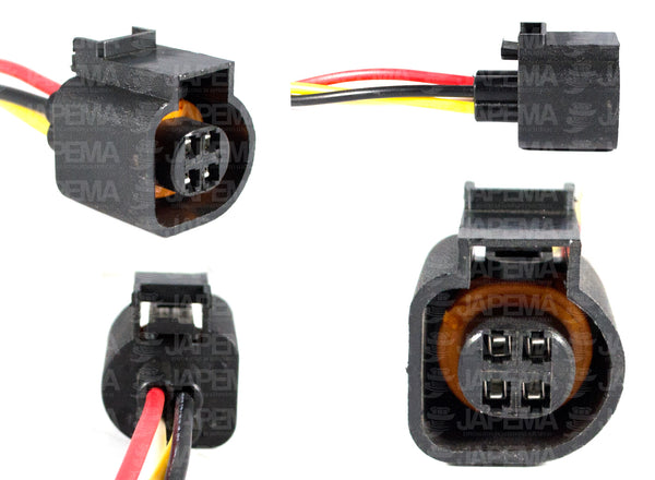 SKU8064 CONECTOR 4 TERMINALES  MARCA ECONOMICA