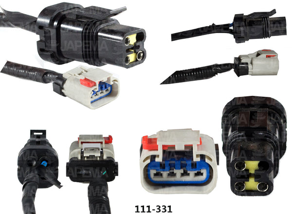 SKU9804 CONECTOR 4 TERMINALES  MARCA ECONOMICA