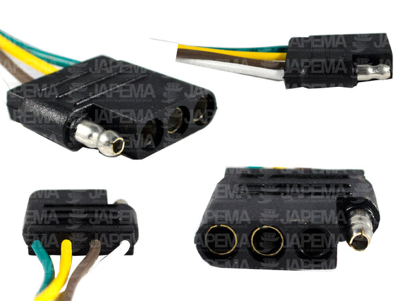 SKU12999 CONECTOR 4 TERMINALES MARCA JAPEMA