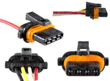 SKU12058 CONECTOR 4 TERMINALES MARCA ECONOMICA