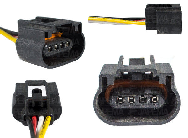 SKU9970 CONECTOR 4 TERMINALES MARCA ECONOMICA