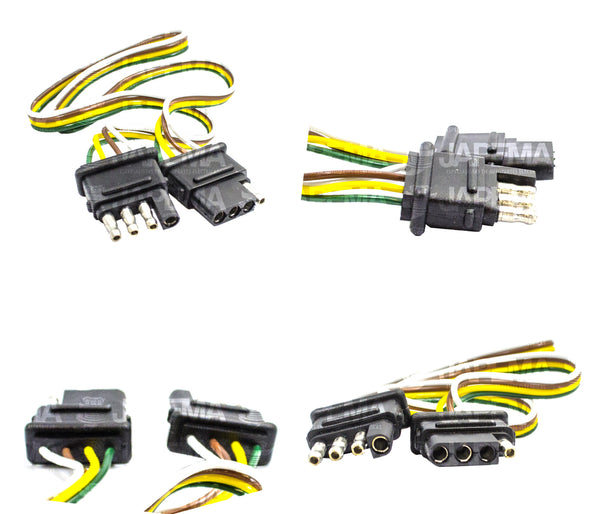 SKU12026 CONECTOR 4 TERMINALES UNIVERSAL MARCA JAPEMA