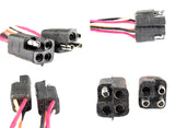 SKU9201 CONECTOR 4 TERMINALES HEMBRA Y MACHO MARCA ECONOMICA