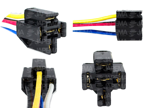 SKU3360 CONECTOR 5 TERMINALES CALIBRE 12 MARCA ECONOMICA