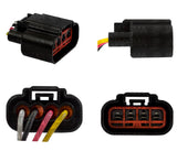 SKU13585 CONECTOR / ARNES 4 TERMINALES RESISTENCIA CALEFACCION FORD 2005-2015  MARCA JAPEMA