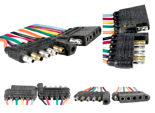 SKU12194 CONECTOR 6 TERMINALES MARCA ECONOMICA