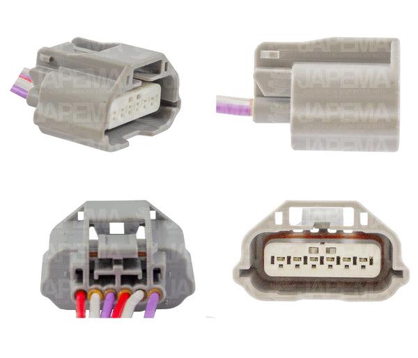 SKU623 CONECTOR 6 TERMINALES PARA SENSOR MAF MARCA JAPEMA