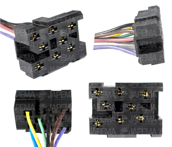 SKU6880 CONECTOR / ARNES 8 TERMINALES  MARCA ECONOMICA