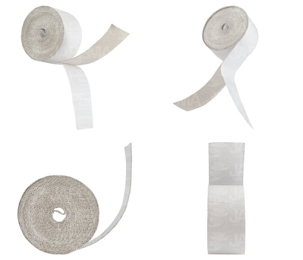 SKU6637 CINTA ADHESIVA AISLANTE ALTA TEMPERATURA ANCHO 1.5in o 3.81cm X 1 pie o 30.48cm MARCA JAPEMA