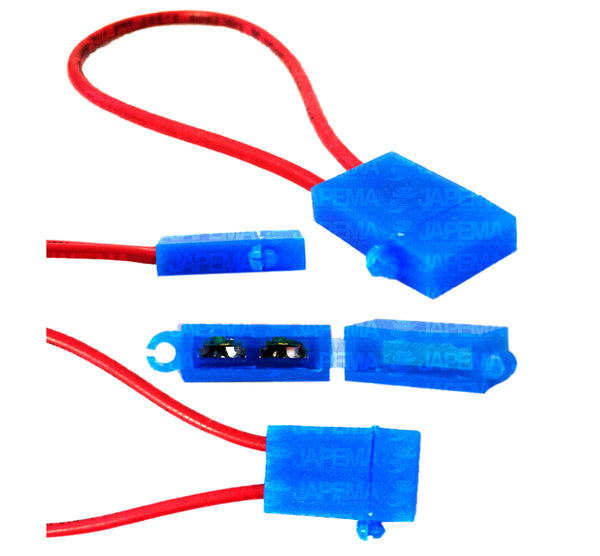 SKU119 PORTA FUSIBLE ATC CALIBRE 12 CON TAPA MARCA ECONOMICA