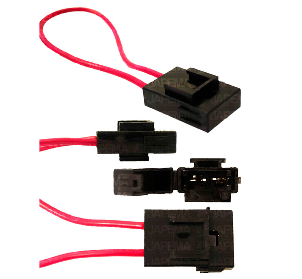 SKU118 PORTA FUSIBLE ATC CALIBRE 14 CON TAPA MARCA ECONOMICA