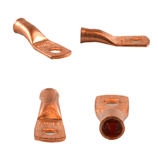 SKU318 ZAPATA CABLE 8 OJILLO DE 3/16 DE COBRE MARCA JAPEMA