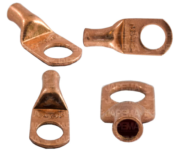 SKU8901 ZAPATA CABLE 8 OJILLO DE 3/8 DE COBRE MARCA JAPEMA