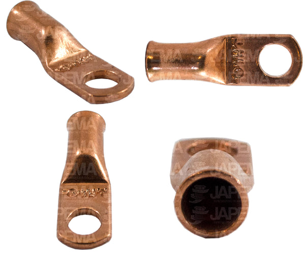 SKU9652 ZAPATA CABLE 6 OJILLO DE 1/4 DE COBRE MARCA JAPEMA