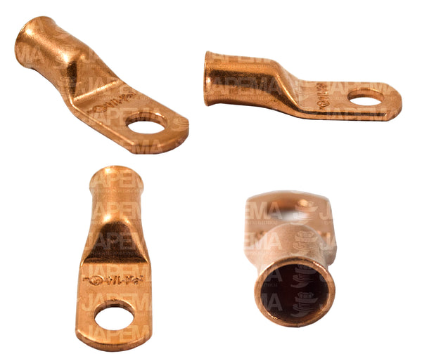SKU8877 ZAPATA CABLE 4 OJILLO DE 1/4 DE COBRE MARCA JAPEMA
