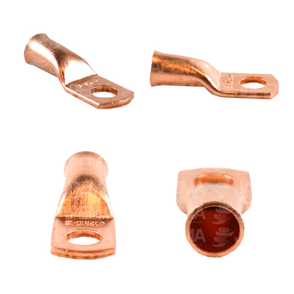 SKU310 ZAPATA CABLE 4 OJILLO DE 5/16 DE COBRE MARCA PREMIUM
