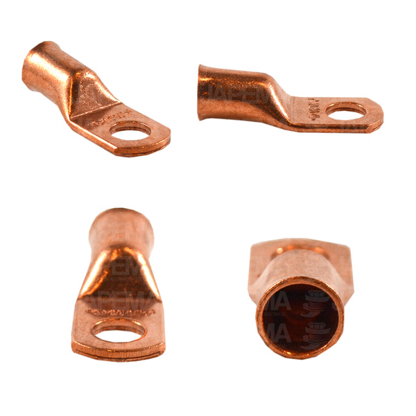 SKU314 ZAPATA CABLE 1/0 OJILLO DE 3/8 DE COBRE MARCA JAPEMA