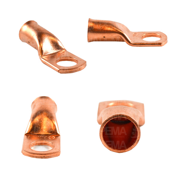 SKU316 ZAPATA CABLE 2/0 OJILLO DE 1/2 DE COBRE MARCA JAPEMA