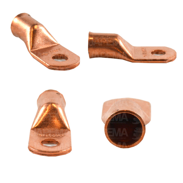 SKU317 ZAPATA CABLE 4/0 OJILLO DE 3/8 DE COBRE MARCA JAPEMA