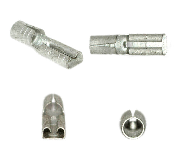 SKU3603 TERMINALITA ENCHUFE HEMBRA SIN AISLAR CABLE 14-16 MARCA PREMIUM