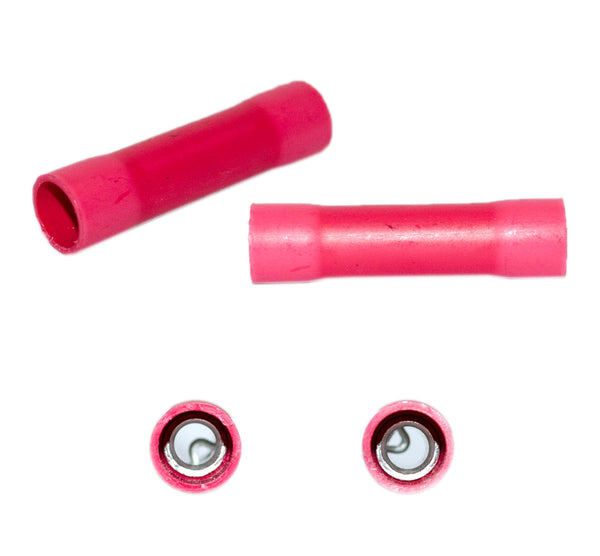 SKU3575 ZAPATA TIPO CONECTOR AISLADA CABLE 8 ROJA MARCA JAPEMA