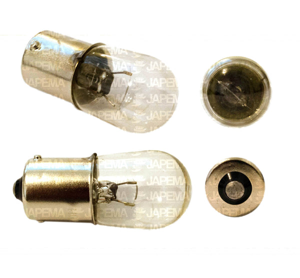SKU7441 FOCO INCANDESCENTE 1003 12V 12W BA15s 1FILAMENTO 1POLO PATAS PAREJAS MARCA ECONOMICA