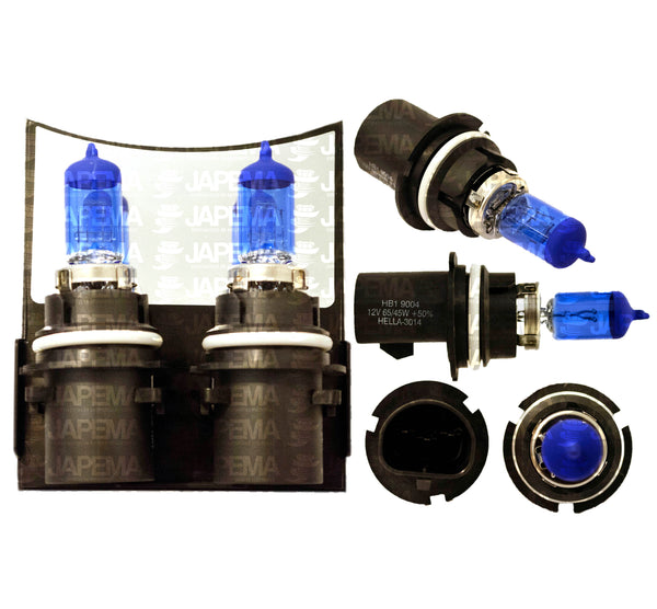 SKU9030 FOCO HALOGENO XENON TLL 9004 DARK BLUE 12V 800/500LM 65/45W P29t T4.625 KIT 2FOCOS FOCO MARCA HELLA