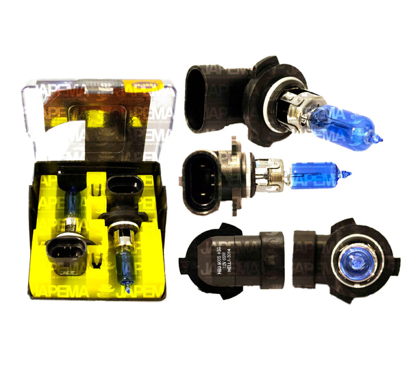 SKU9031 FOCO HALOGENO XENON TLL 9005 DARK BLUE 12V 65W 4200K P20d T4 KIT 2FOCOS FOCO MARCA HELLA