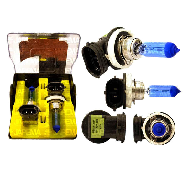 SKU9036 FOCO HALOGENO XENON TLL H11 DARK BLUE 12V 55W 880LM PGJ19-5 T4 KIT 2 FOCO MARCA JAPEMA