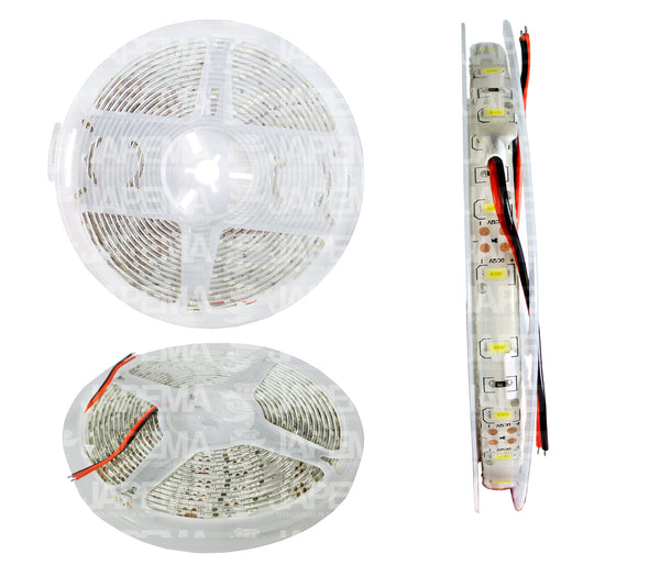 SKU8192 TIRA LED COLOR BLANCO 5 METROS 300 LEDS 5630 CONTRA AGUA MARCA JAPEMA