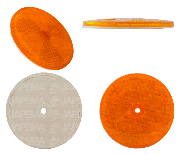 SKU13509 MICA REPUESTO ATORNILLABLE COLOR AMBAR MARCA ECONOMICA