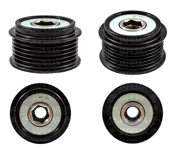 SKU12290 POLEA CLUTCH ALTERNADOR NIPPONDENSO 6C CW MARCA JAPEMA