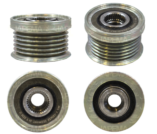 SKU13037 POLEA CLUTCH ALTERNADOR NIPPONDENSO CW 6C MARCA JAPEMA