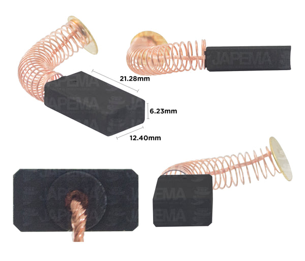 SKU11322 CARBONES ESMERILADORA BOSCH CON RESORTE 1PAR