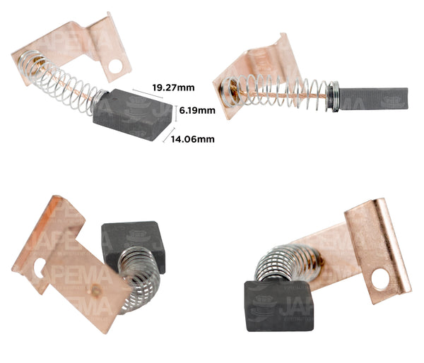 SKU11345 CARBONES TALADRO ELECTROMAGNETICO MILWAUKEE 1PAR