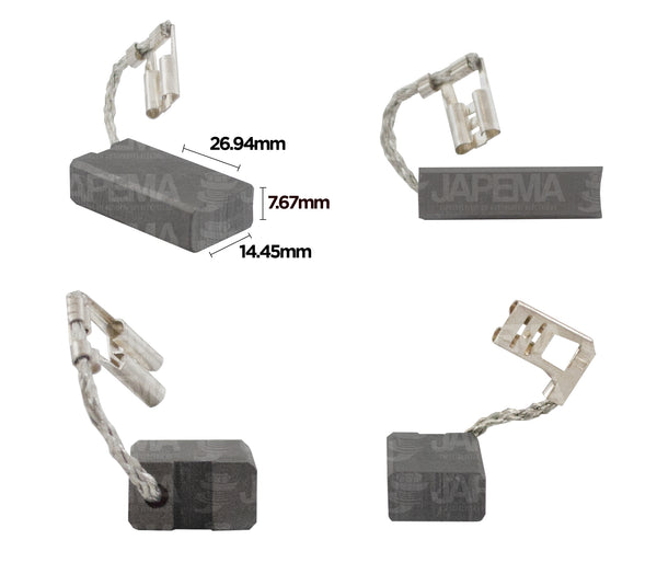 SKU11862 CARBONES ESMERILADORA MILWAUKEE 9IN MODELO 6088-30 1PAR CA-54