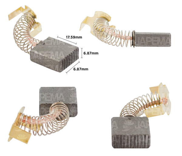 SKU11880 CARBONES CORTADORA DE METALES HITACHI 1PAR CA-80