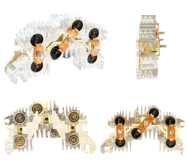SKU10190 RECTIFICADOR DELCO 21, 22, 23, 31, 33, 34, 35SI 12V MARCA ECONOMICA