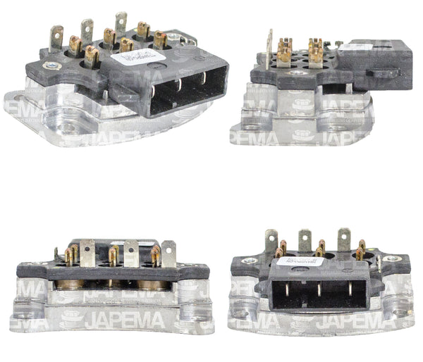 SKU810 RECTIFICADOR FORD 2G 12V, SIN TRIO, 6-40AMP, MARCA JAPEMA