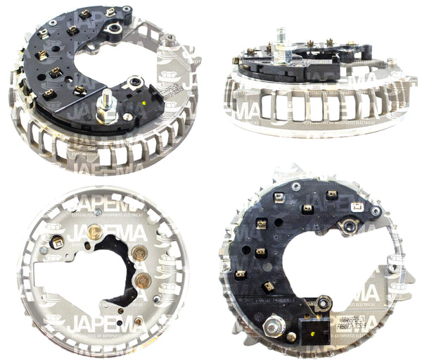 SKU3611 RECTIFICADOR FORD 6G 12V, 136MM, SIN TRIO, 6-50AMP, MARCA JAPEMA