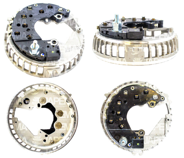 SKU3653 RECTIFICADOR FORD 6G 12V, 136MM, CON TRIO, 6-50AMP, MARCA JAPEMA FORD ESCAPE, FOCUS, RANGER