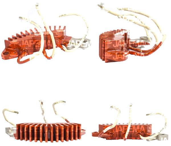 SKU826 RECTIFICADOR LEECE NEVILLE 2300, 2600JB, 3425, 3625J, 4400, 4650J, 7500 NEGATIVO 12-24V MARCA JAPEMA