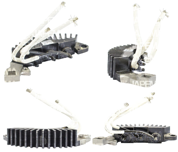 SKU829 RECTIFICADOR LEECE NEVILLE 2700JB, 3725J, 4700, 4750J, 7700 POSITIVO 12V-24V, 114MM, SIN TRIO, 3-50AMP,  MARCA JAPEMA