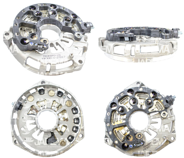 SKU814 RECTIFICADOR FORD 4G 12V, 133MM, TRIO, 8-50AMP, MARCA JAPEMA FORD EXPLORER, MUSTANG, WINDSTAR