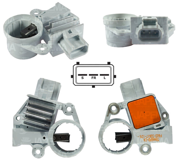 SKU1049 REGULADOR FORD 6G 12V MARCA JAPEMA