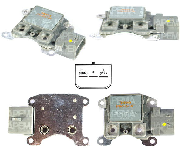 SKU1040 REGULADOR FORD 3G 12V MARCA JAPEMA