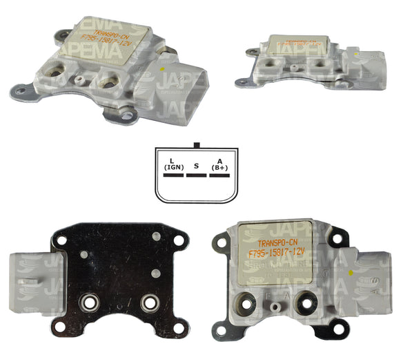 SKU1045 REGULADOR FORD 3G 12V MARCA JAPEMA