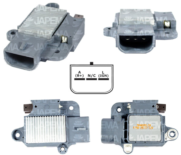 SKU1044 REGULADOR FORD 4G 12V MARCA JAPEMA