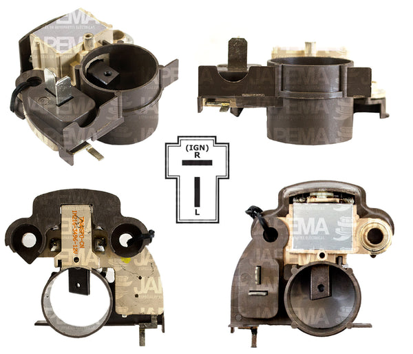 SKU1169 REGULADOR MITSUBISHI 12V MARCA JAPEMA